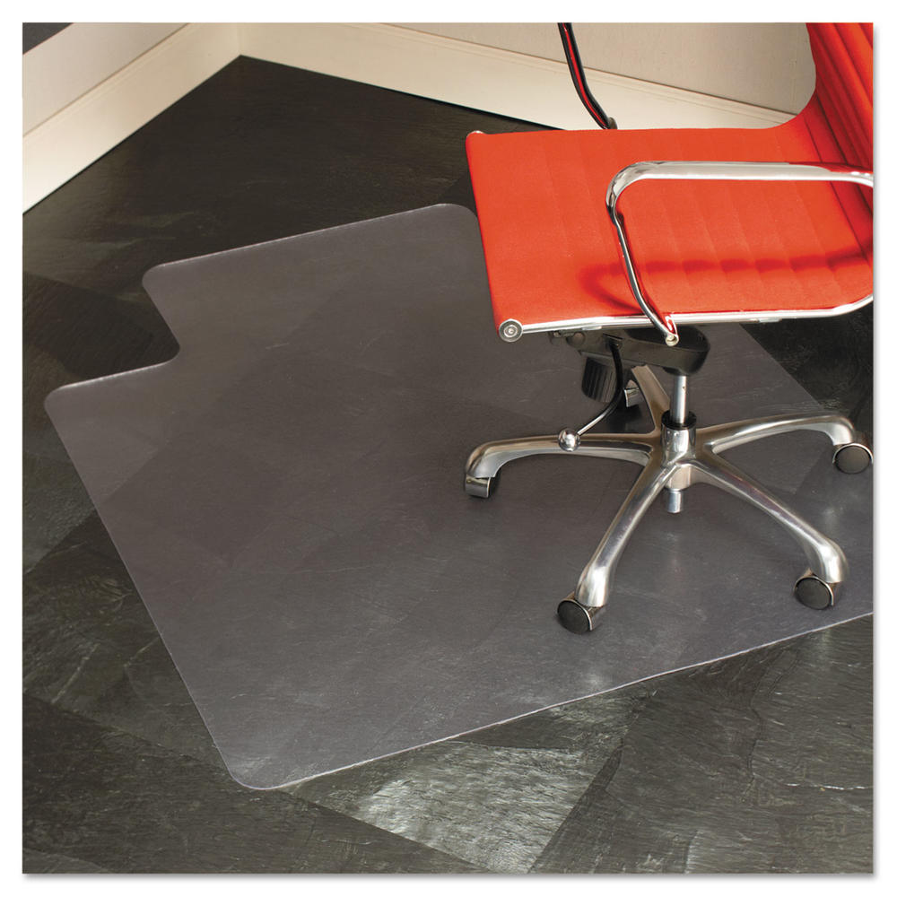 E.S. Robbins 45x53 Lip Chair Mat, Multi-Task Series for Hard Floors, Heavier Use
