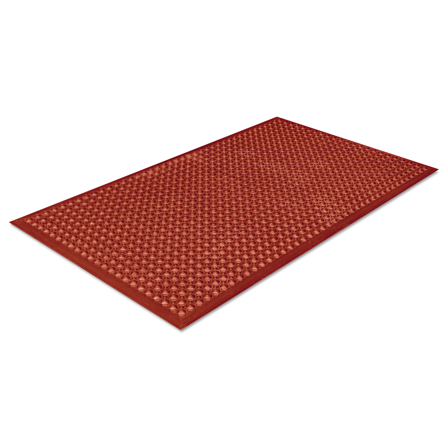 Crown SafewalkLight HeavyDuty AntiFatigue Mat, Rubber, 36 x 60