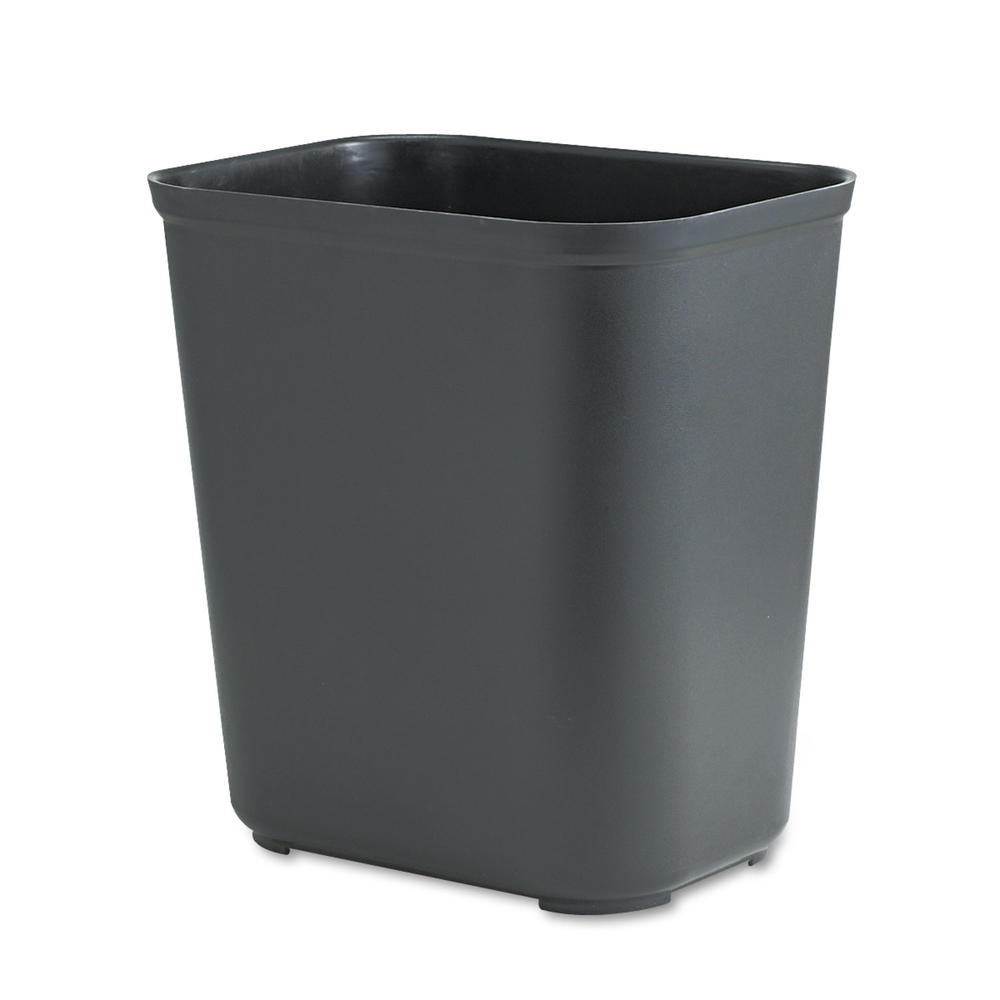 Safco SAF2988BL Public Square Recycling Container Lid, Circular Opening, 15.25 x 15.25 x 2, Blk