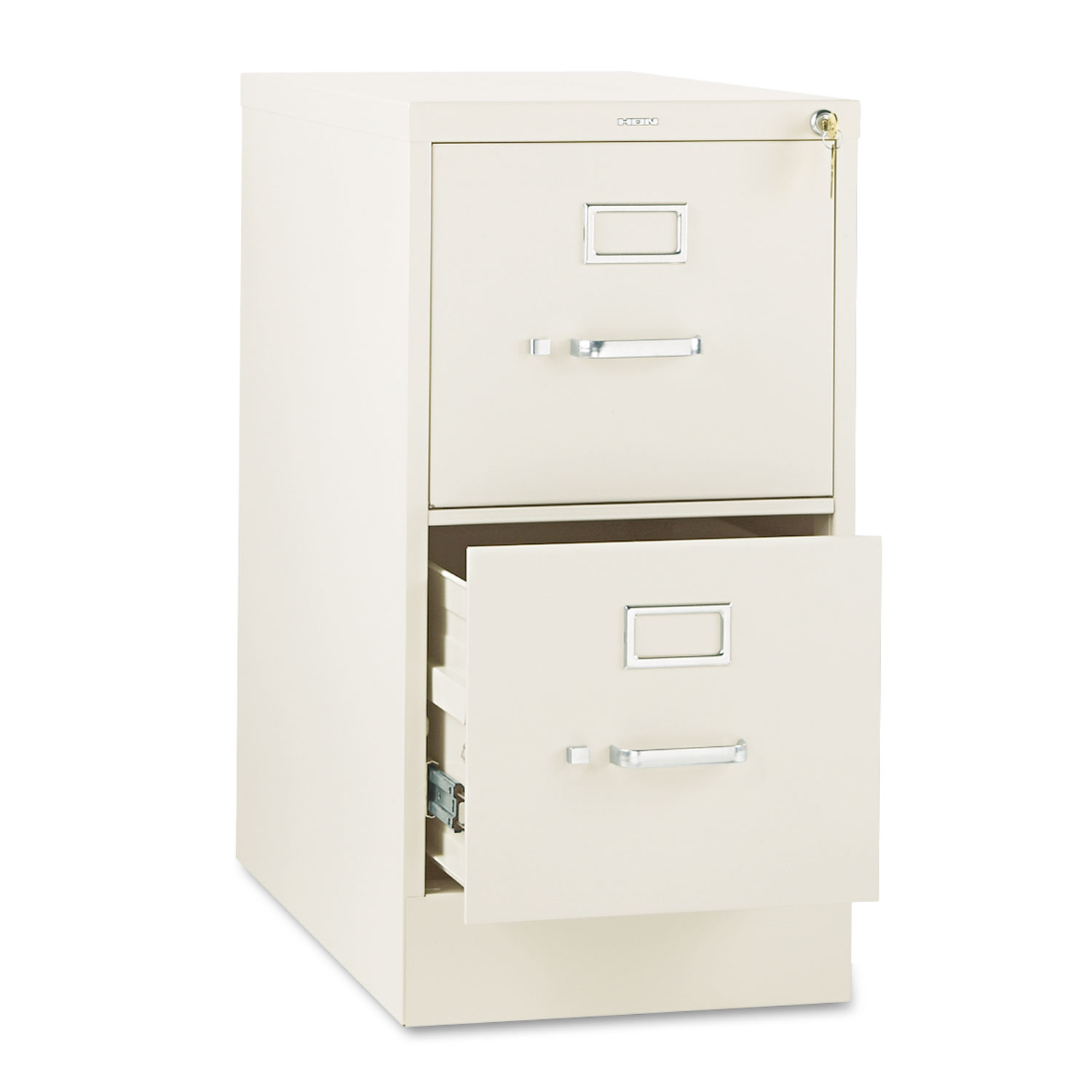 HON 310 Series Two-Drawer, Full-Suspension File, Letter, 26-1/2d, Putty