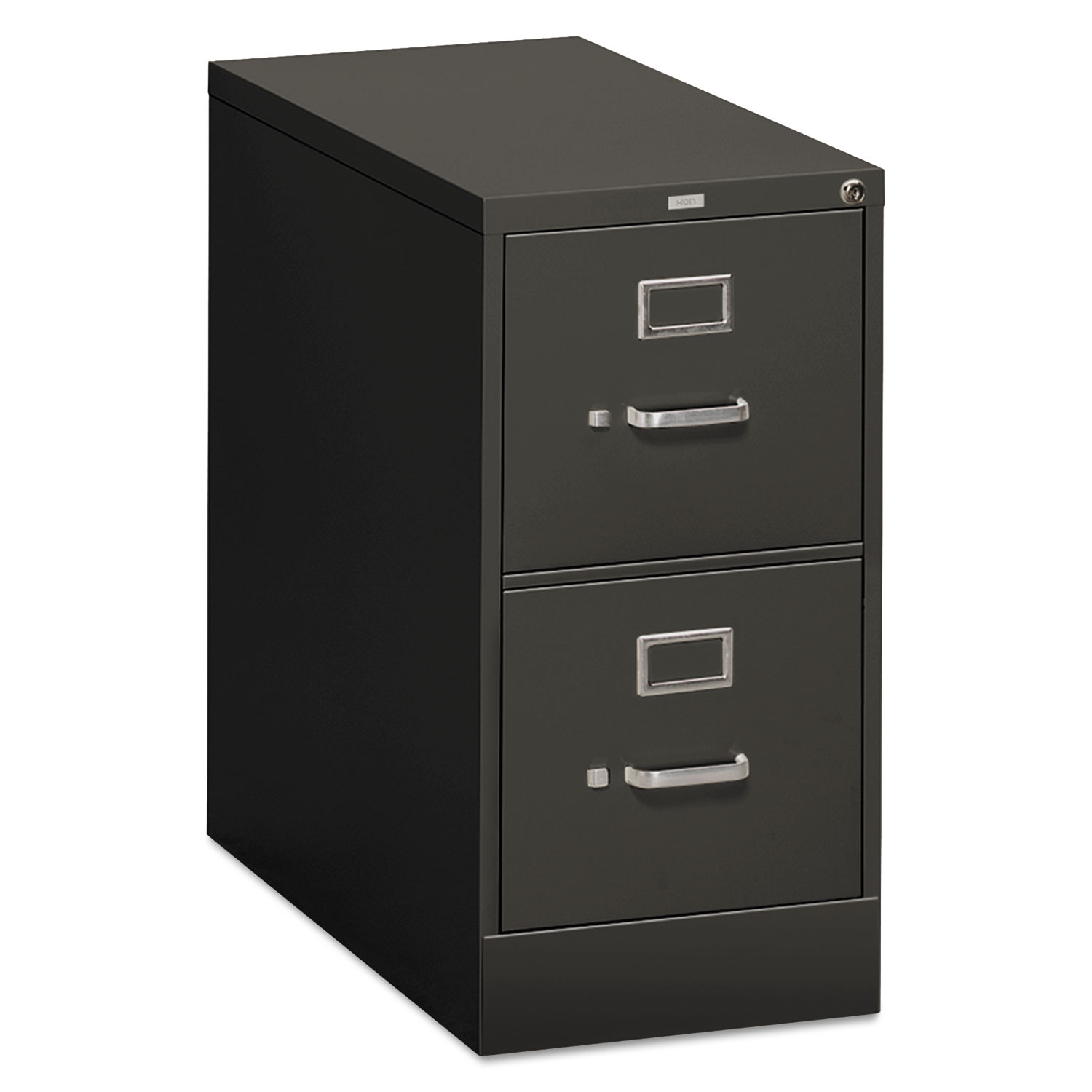 HON 310 Series Two-Drawer, Full-Suspension File, Letter, 26-1/2d, Charcoal