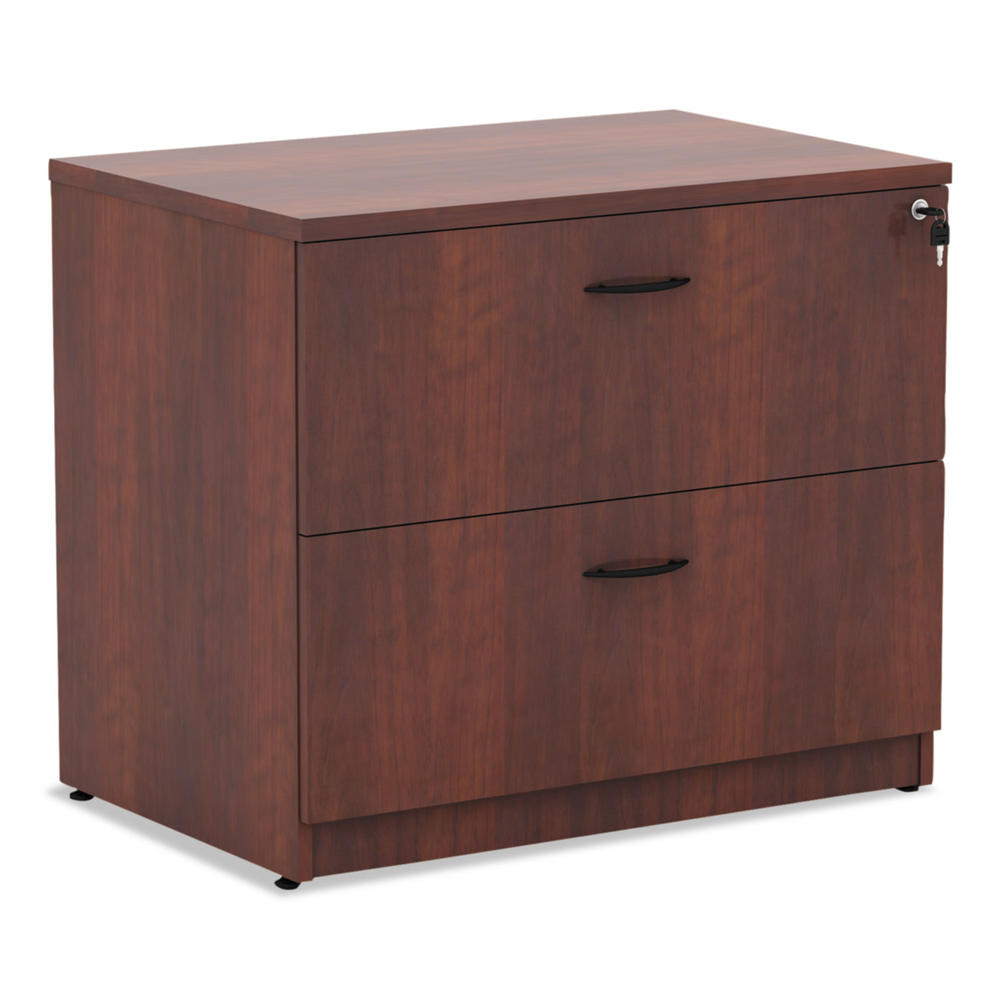 Alera Valencia Series Two Drawer Lateral File, 34w x 22 3/4d x 29 1/2h, Cherry