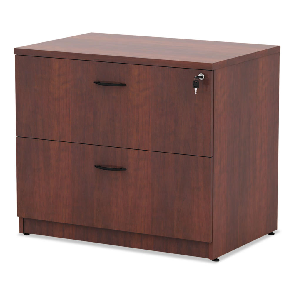 Alera Valencia Series Two Drawer Lateral File, 34w x 22 3/4d x 29 1/2h, Cherry