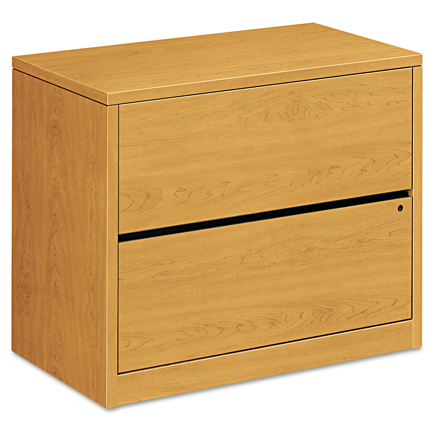 HON 10500 Series Two-Drawer Lateral File, 36w x 20d x 29-1/2h, Harvest