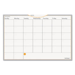 AT-A-GLANCE AW402028 WallMates Self-Adhesive Dry Erase Monthly Planning Surface  White  18 in. x 12 in.