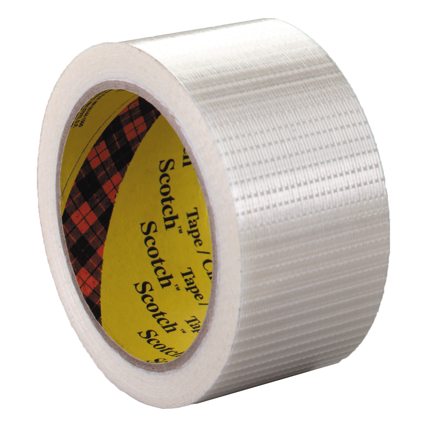 Scotch MMM8959 Bi-Directional Filament Tape, 50mm x 50m, 3" Core, Clear