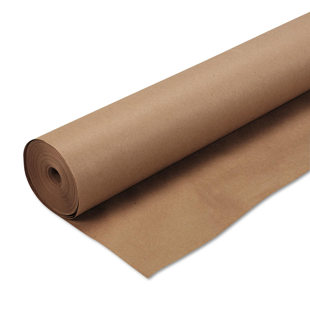 Pacon PAC5850 Kraft Wrapping Paper, 48" x 200 ft, Natural