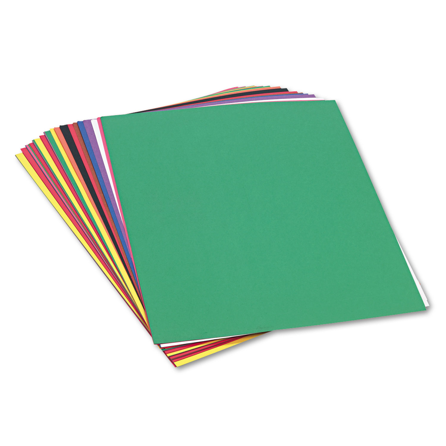 SunWorks PAC6517 Construction Paper, 58 lbs., 18 x 24, Assorted, 50