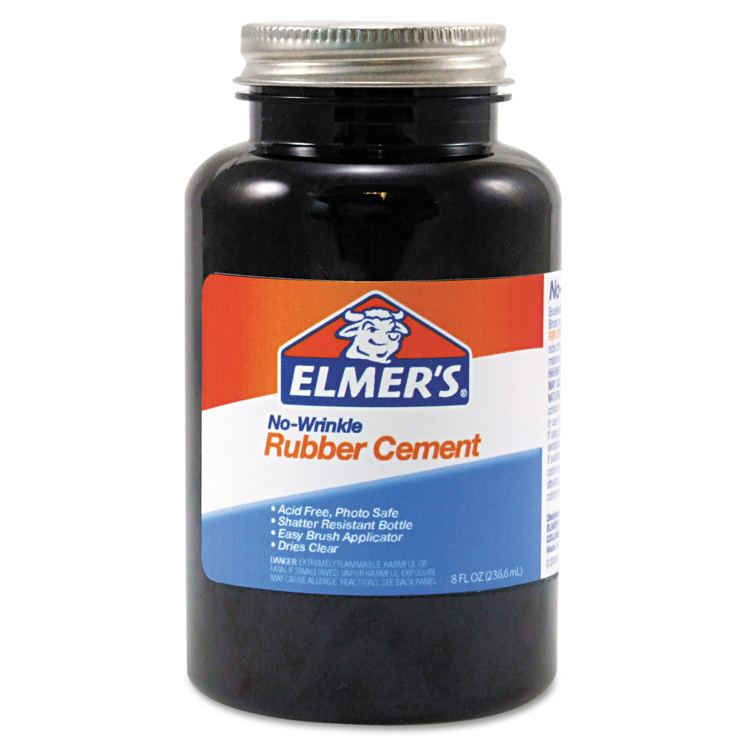 Elmers/X-Acto EPI231 Rubber Cement, Repositionable, 8 oz