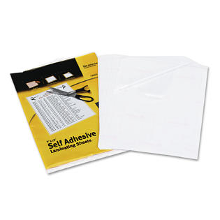 avery laminating adhesive sheets self clear mil pack zoom