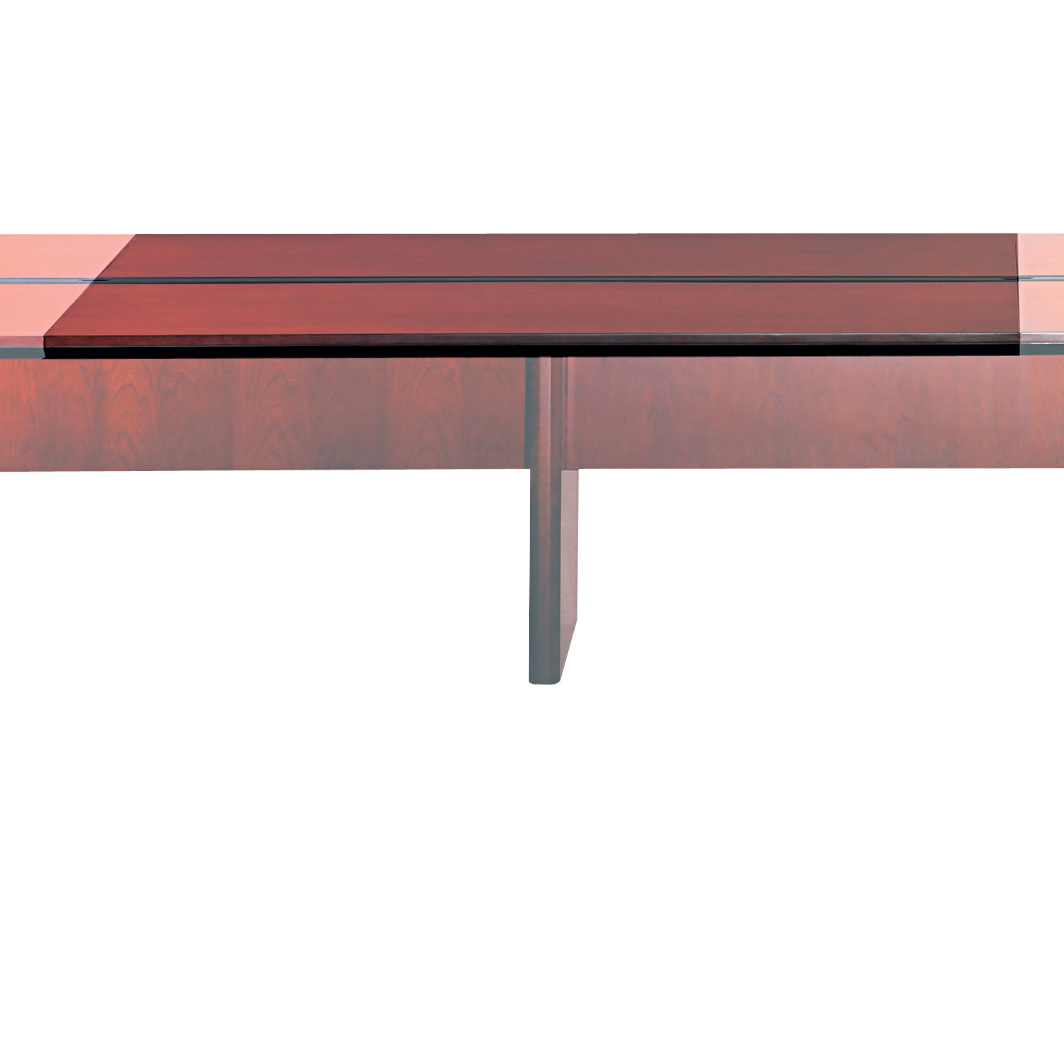 Mayline MLNCMT72ATCRY Corsica Conference Series 6' Adder Modular Table Top, Sierra Cherry