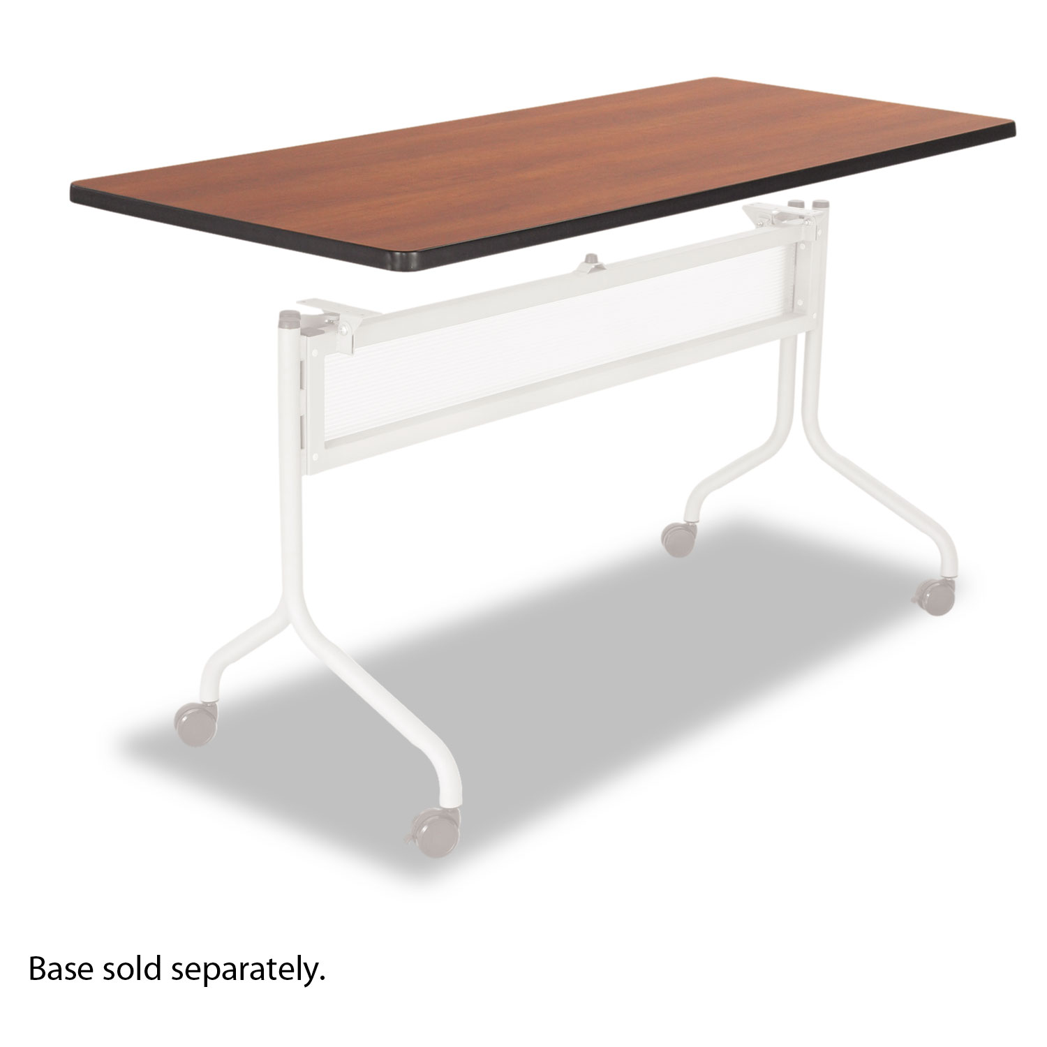 Safco SAF2066CY Impromptu Series Mobile Training Table Top, Rectangular, 60w x 24d, Cherry