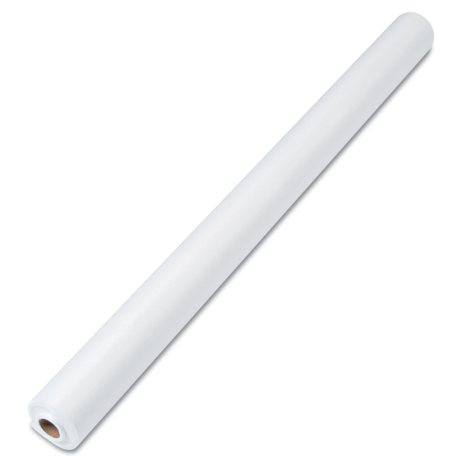 Tablemate TBLLS4050WH Linen-Soft Non-Woven Polyester Banquet Roll, Cut-To-Fit, 40" x 50ft, White