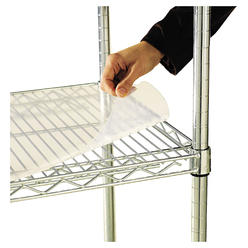 Alera Technologies Inc Alera SW59SL4818 Shelf Liners For Wire Shelving- 48w x 18d- Clear Plastic- 4-Pack