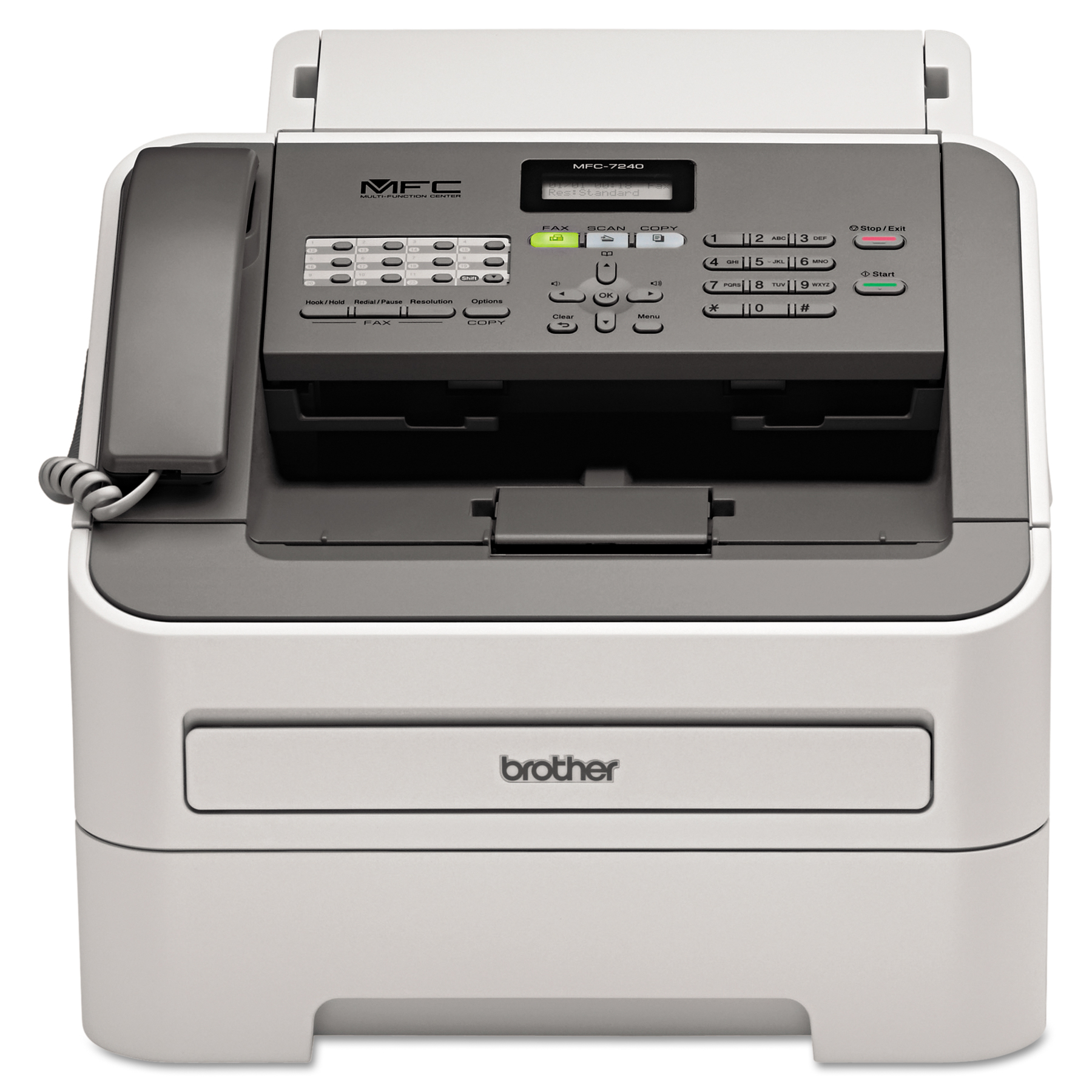Brother BRTMFC7240 MFC-7240 All-in-One Laser Printer, Copy/Fax/Print/Scan