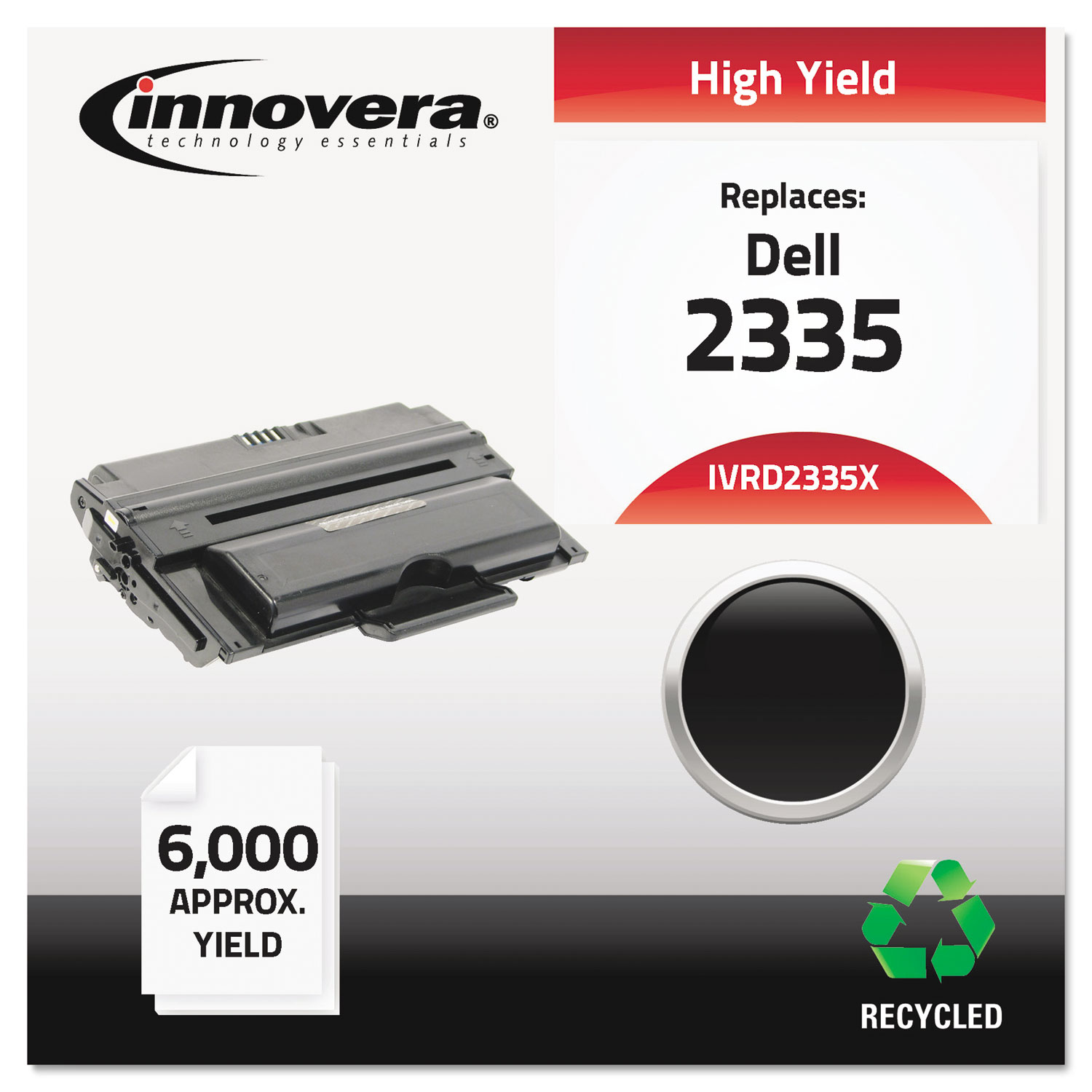 Innovera IVRD2335X Remanufactured 330-2209 (2335) High-Yield Toner, Black