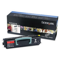 Lexmark Essendant, Inc Lexmark X203A11G, X203A21G Toner ,TONER,X203,4 RET PRGM,BK