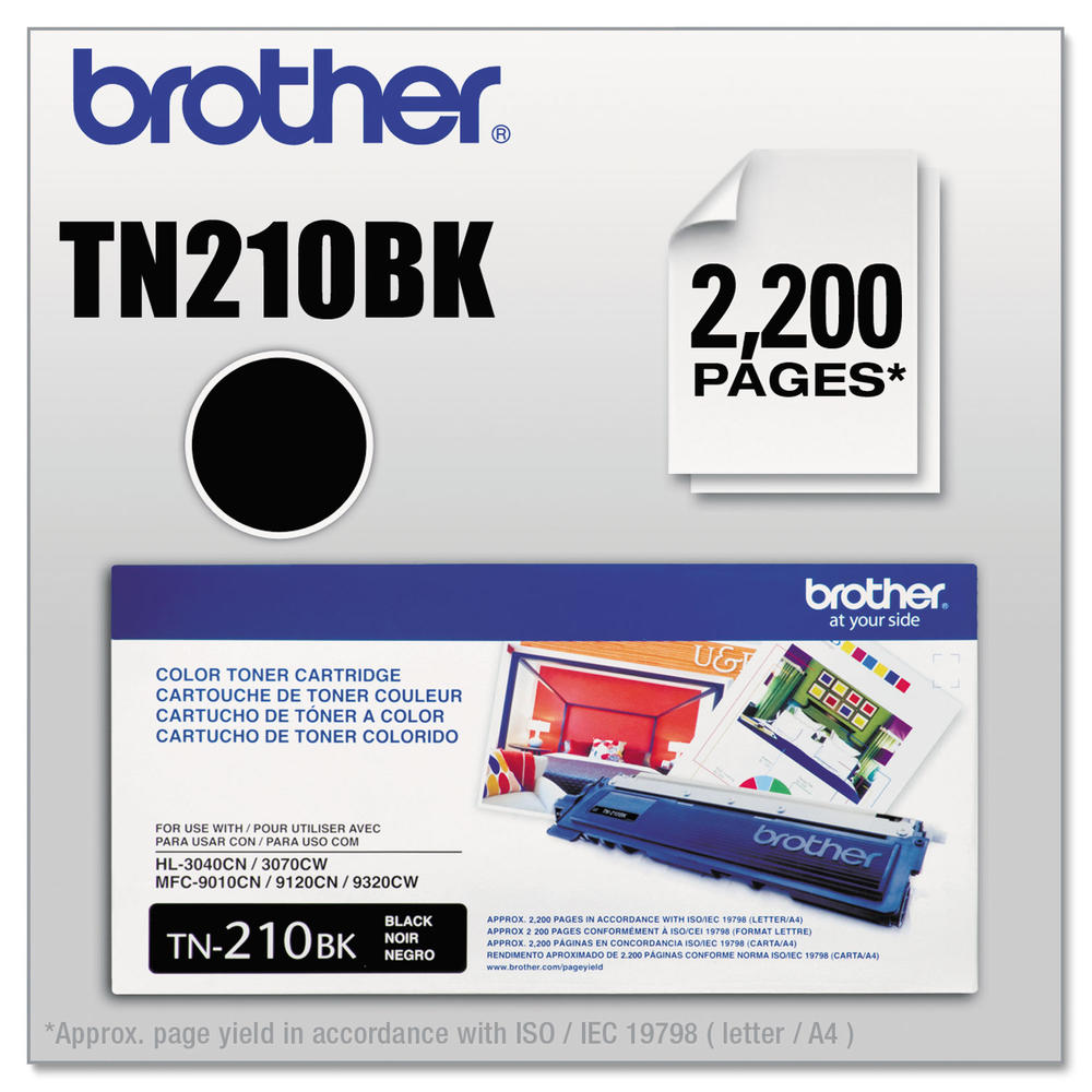 Brother BRTTN210BK TN210BK Toner, Black