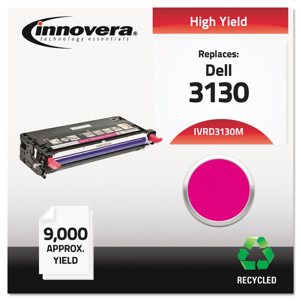 Innovera IVRD3130M Remanufactured 330-1200 (3130) High-Yield Toner, Magenta
