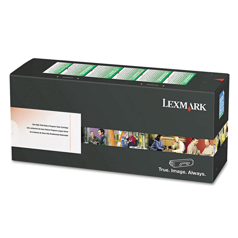 Lexmark LEX80C1HC0 80C1HC0 High-Yield Toner, 3000 Page-Yield, Cyan