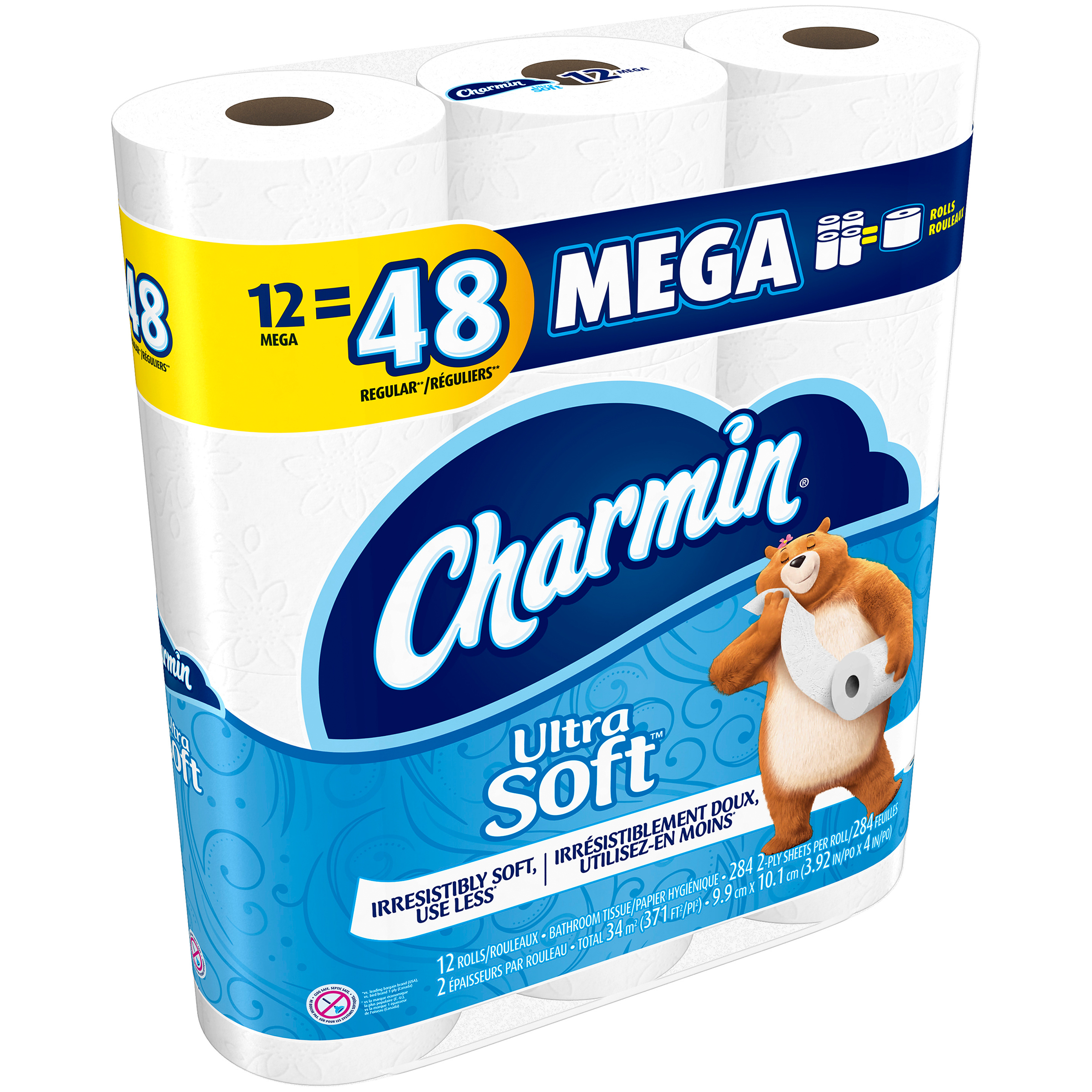 Charmin Ultra Soft Toilet Paper Mega Rolls 234 Sheets 12 Rolls Charmin Ultra Soft Toilet Paper Mega Rolls 234 Sheets 12 Rolls