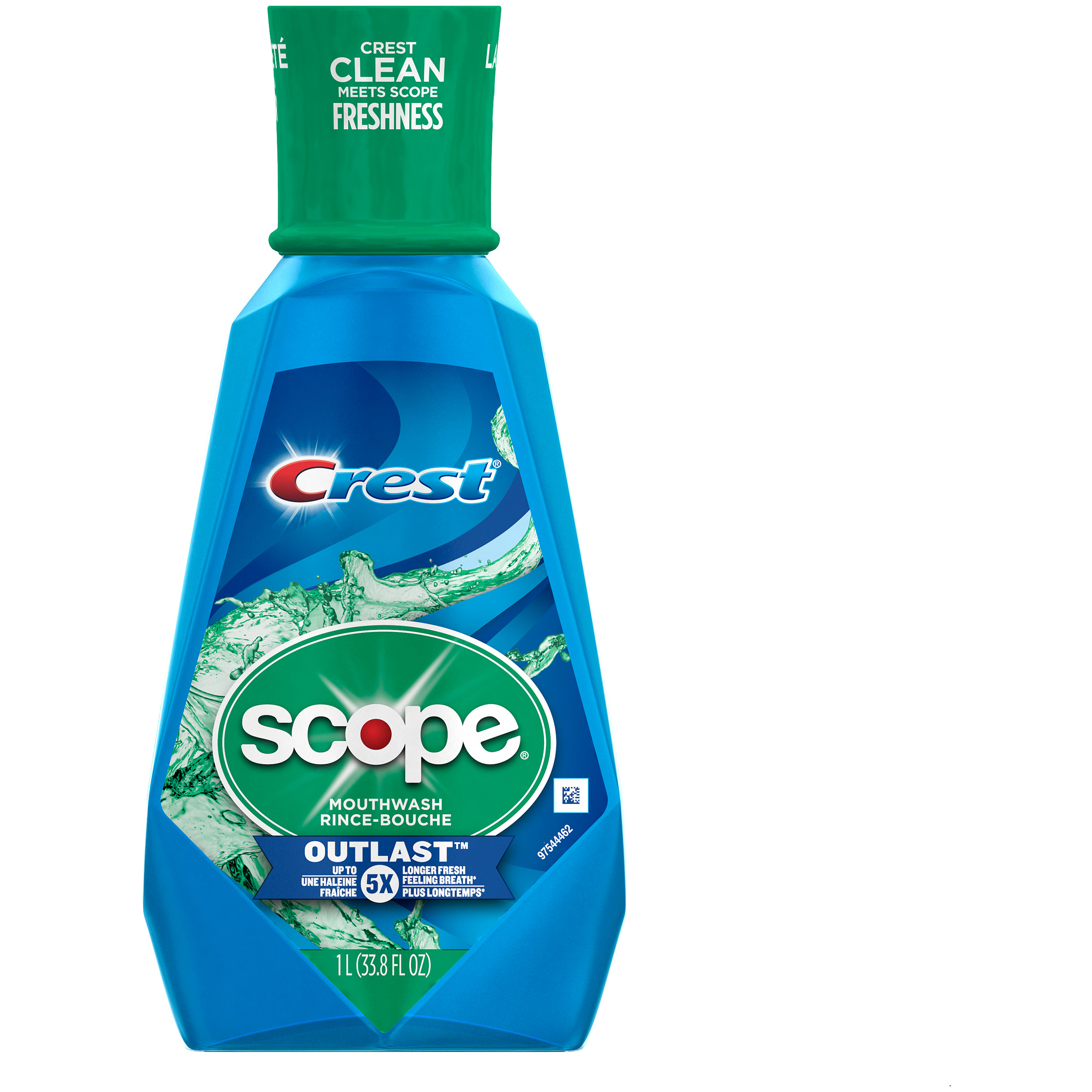 Crest Outlast Scope Outlast Mouthwash, 1 L Oral Rinse | Shop Your Way