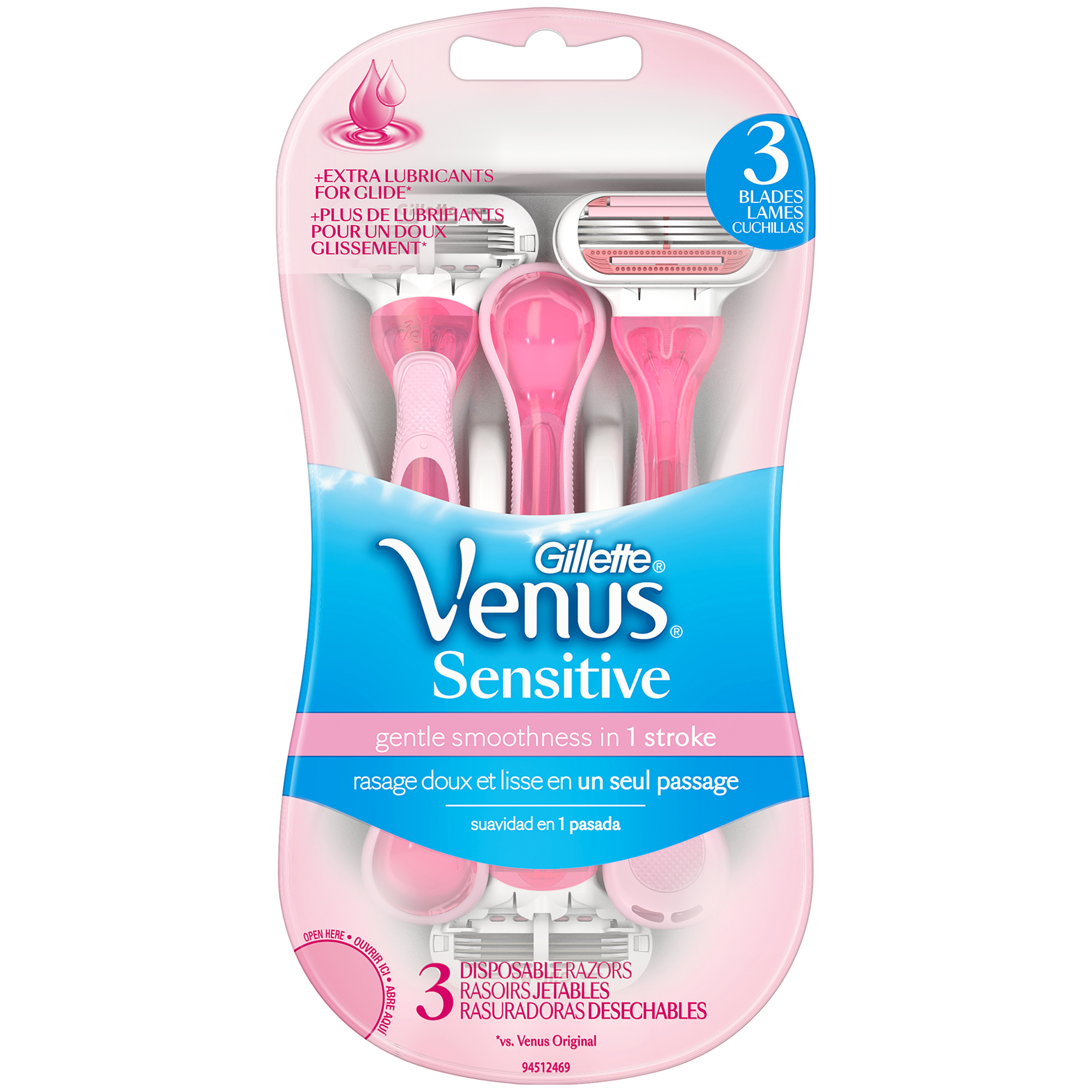 Venus Razors Disposable Sensitive 3 razors