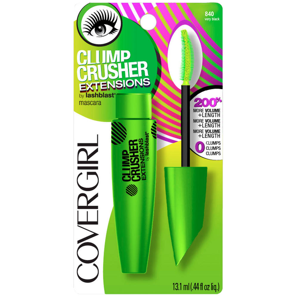 CoverGirl Clump Crusher Extensions by LashBlast Mascara Very Black