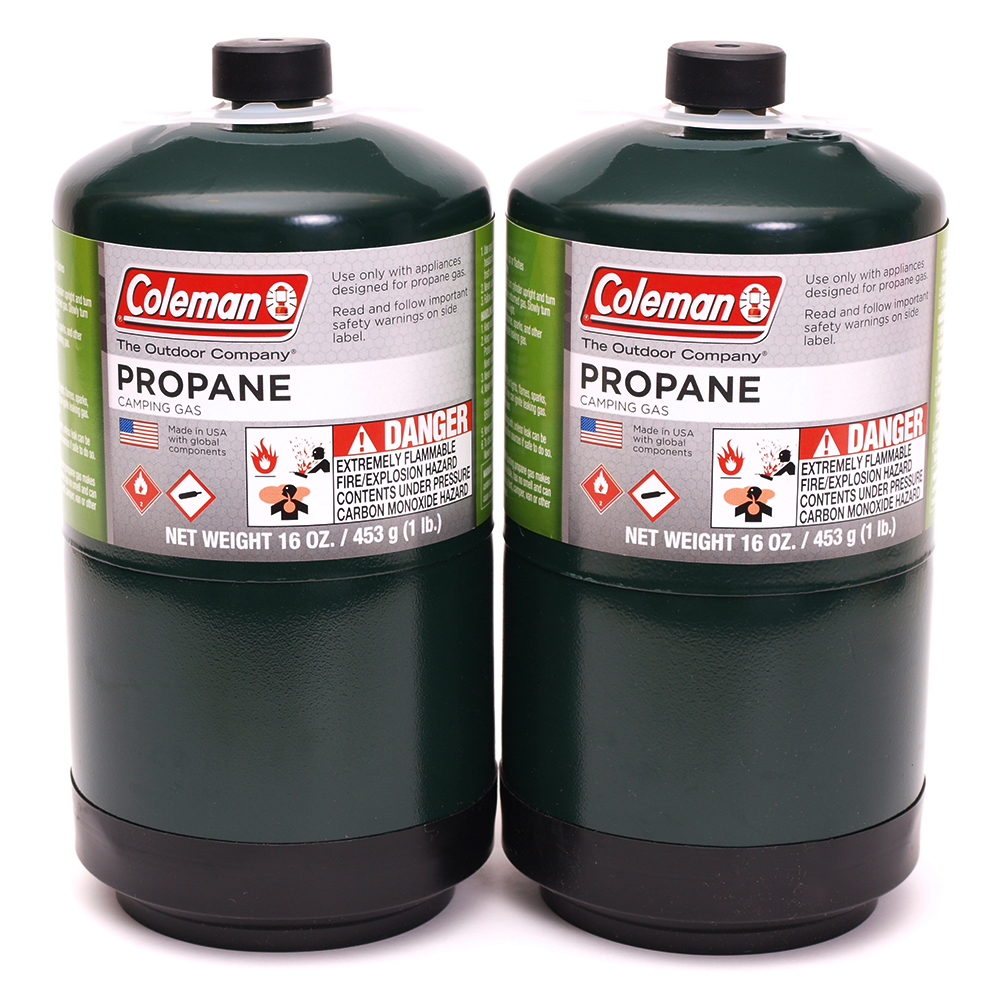 Coleman 2 Pack 1 Pound Refillable Propane Tanks