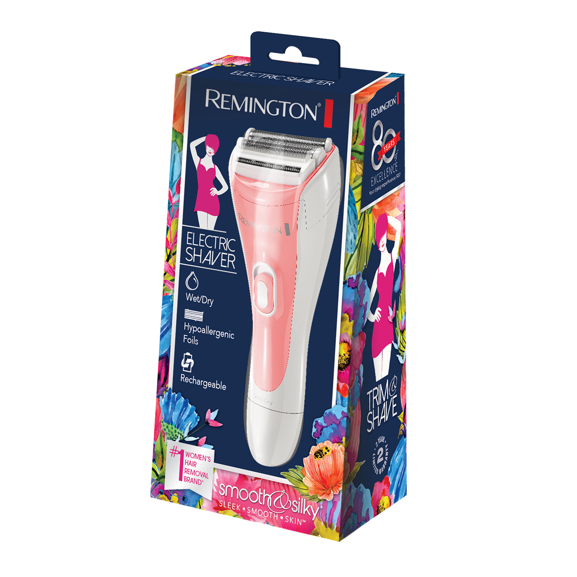 Remington Smooth & Silky Rechargeable Shave System