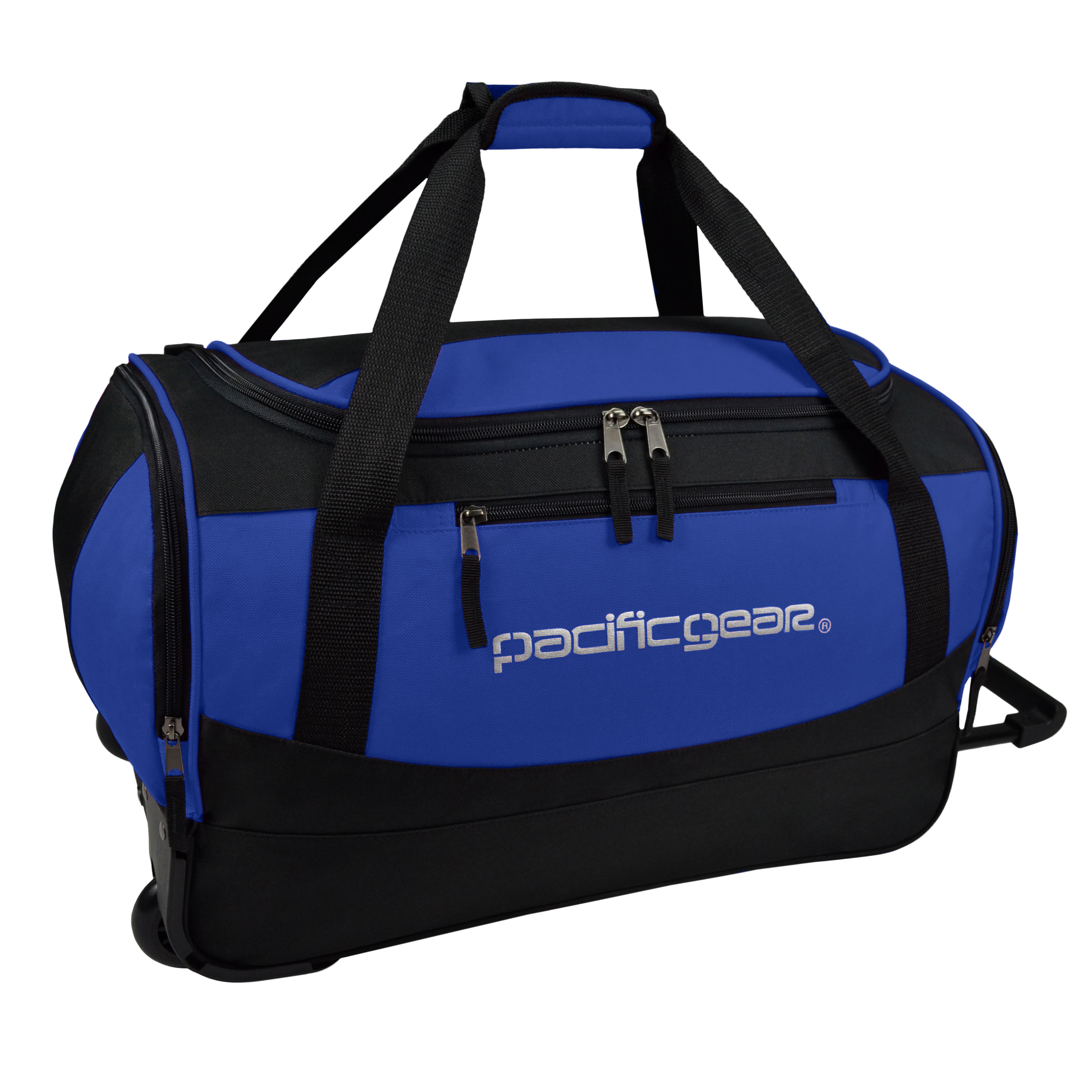 Pacific Gear Gala 20&quot; Carry-On Rolling Duffel Bag Blue