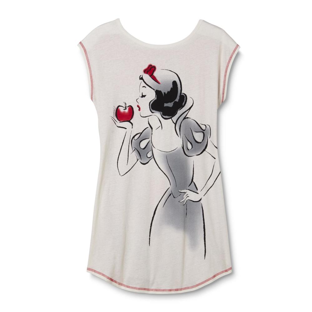 Disney Women's Plus Reversible Sleep Shirt - Snow White & Evil Queen