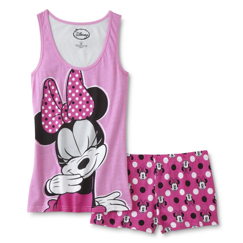 Disney Minnie Mouse Women's Pajama Tank Top & Shorts