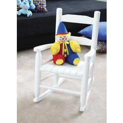Lipper International childs Rocking chair, 145 W x 1975 D x 2375 H, White