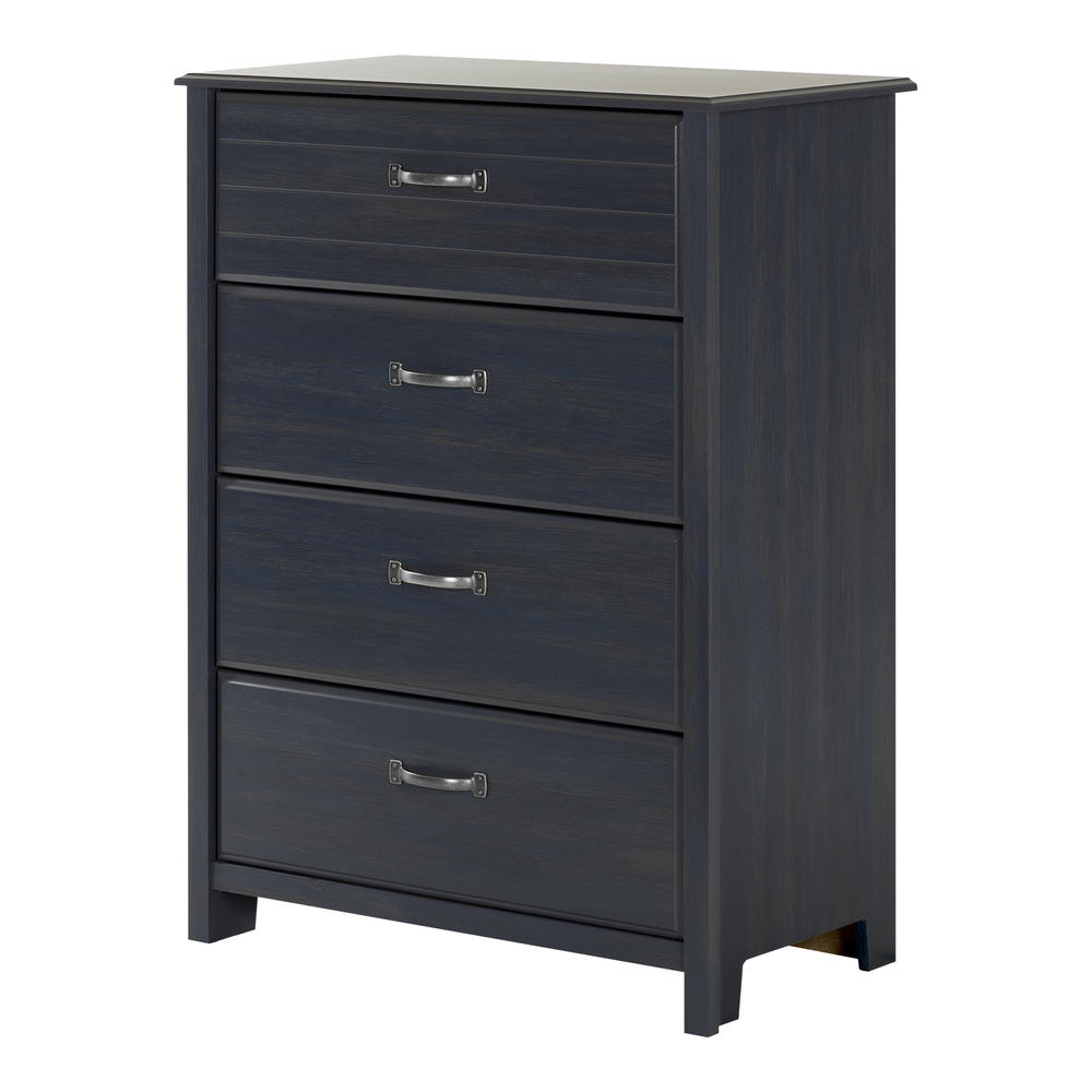 South Shore Ulysses 4-Drawer Chest, Blueberry
