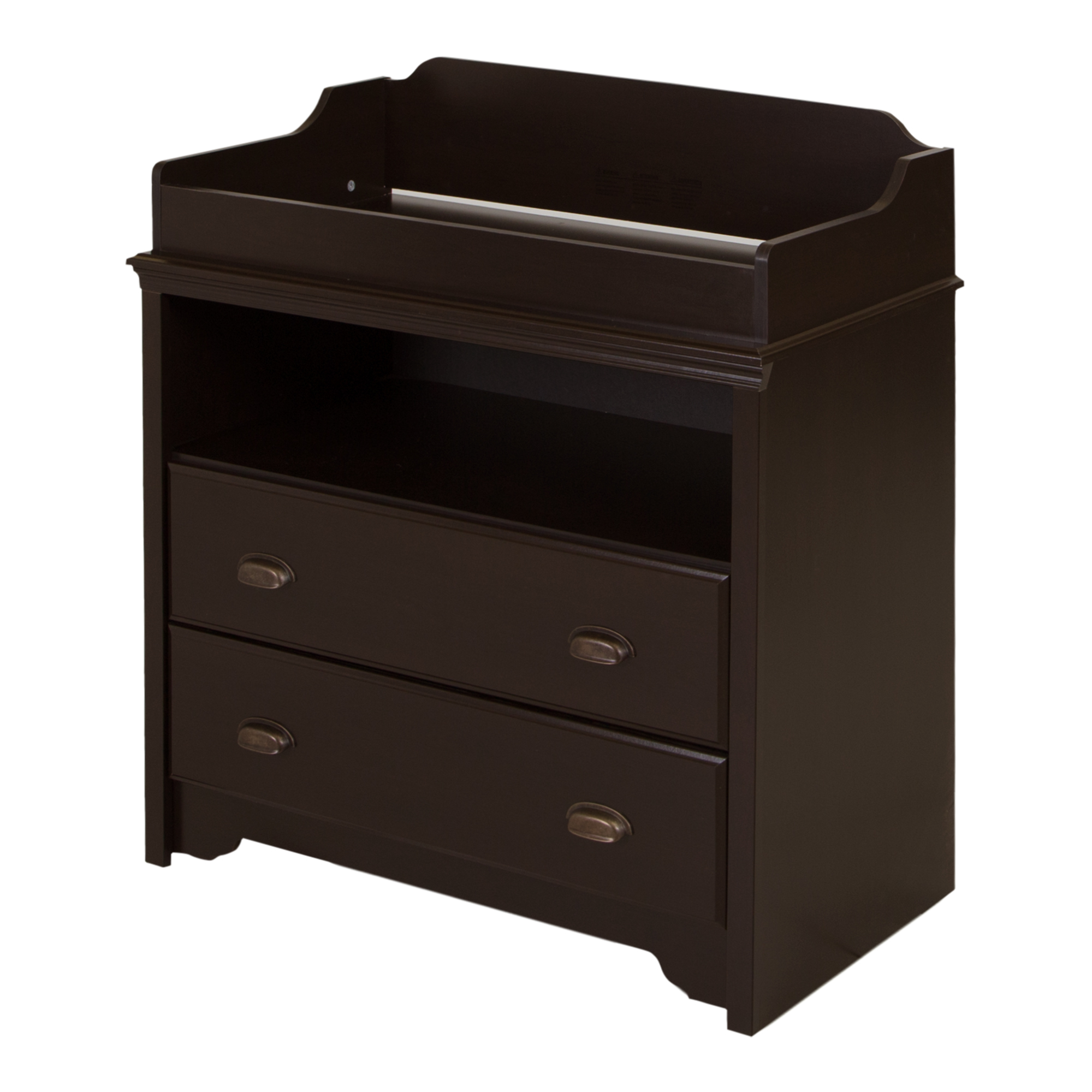South Shore Fundy Tide Changing Table- Espresso