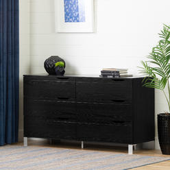 South Shore Soho Drawer Tall Chest Black