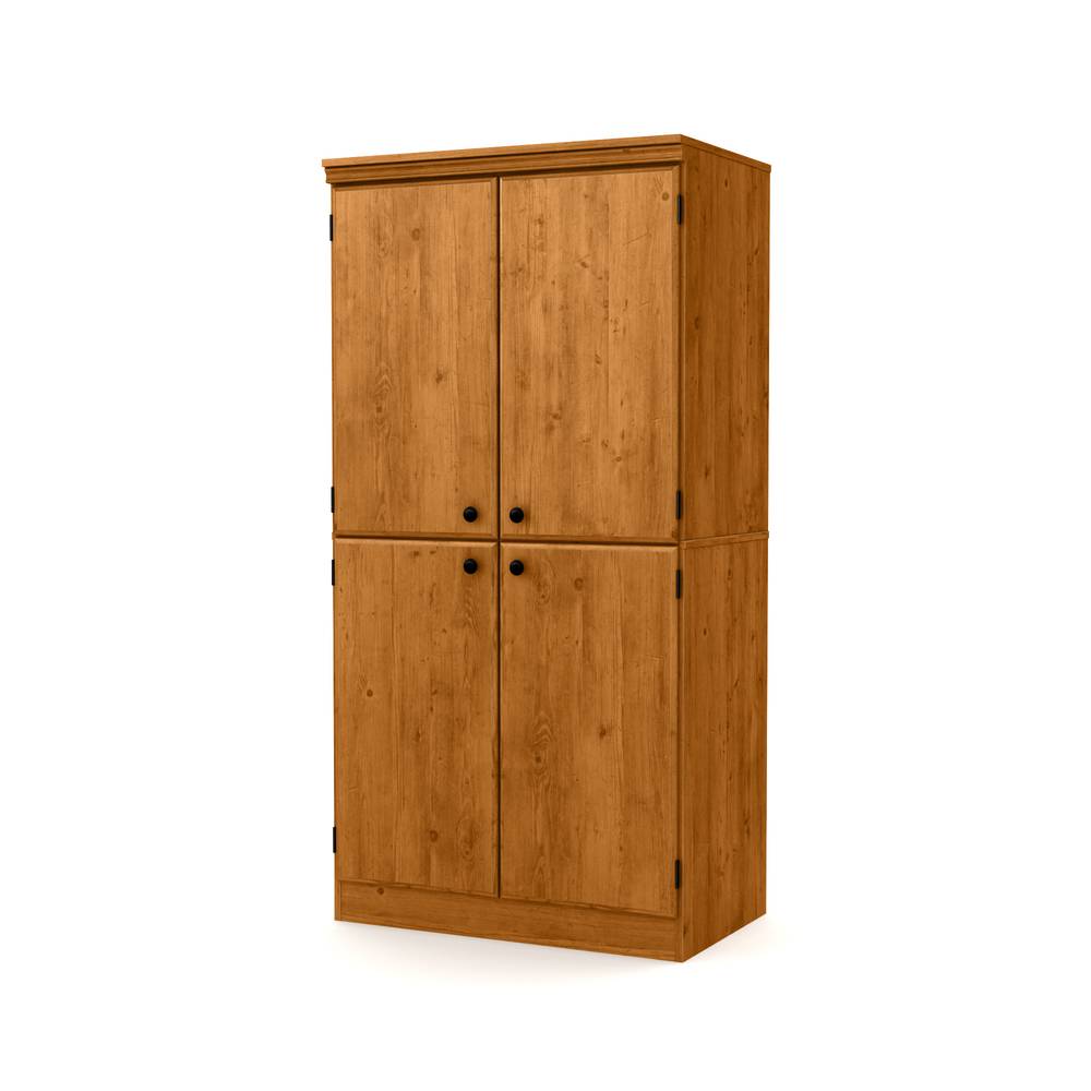 South Shore Morgan 4-Door Storage Cabinet, Country Green South Shore Morgan 4-Door Storage Cabinet, Country Green