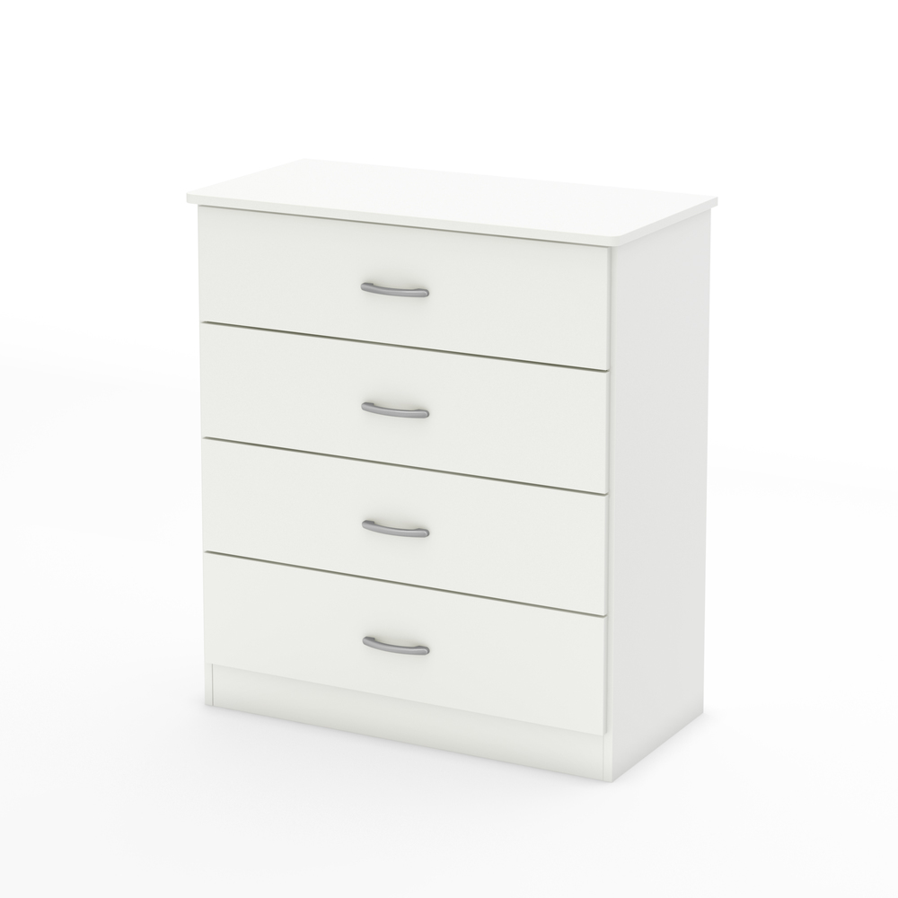South Shore Libra 4-Drawer Chest, Pure White, Size: Small South Shore Libra 4-Drawer Chest, Pure White, Size: Small
