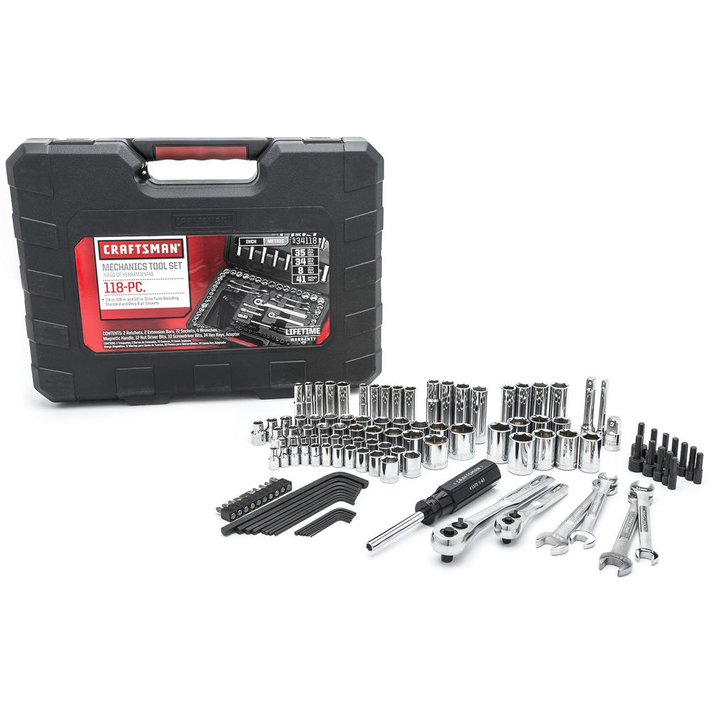 Craftsman 118 pc. Mechanic's Tool Set