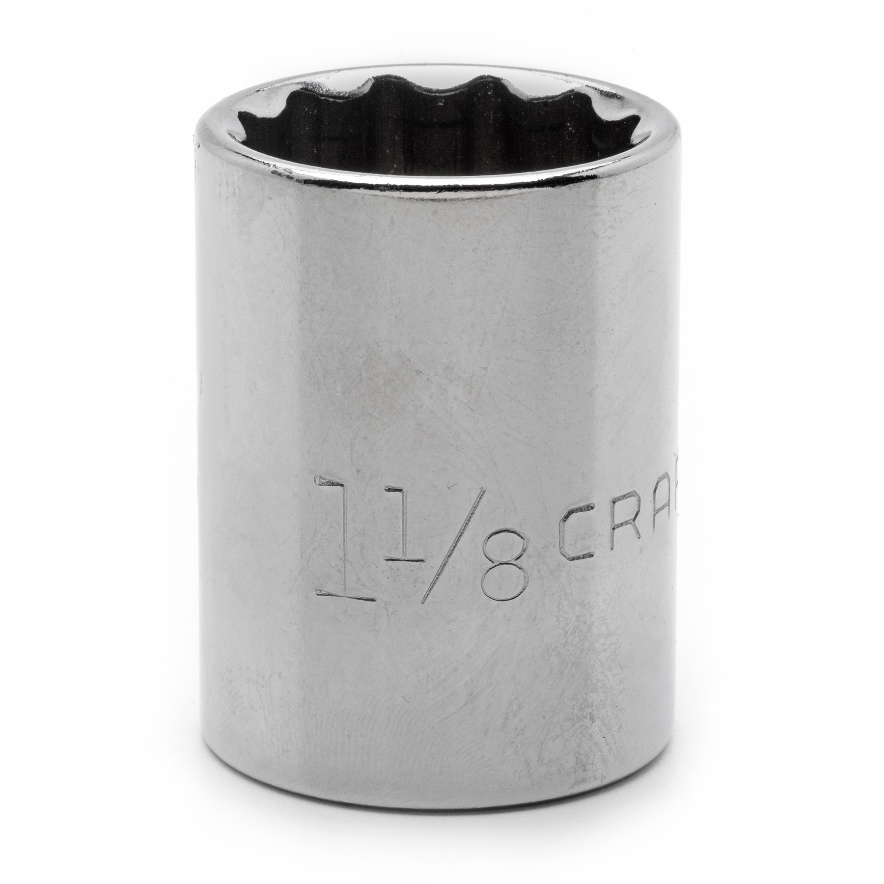 Craftsman 1-1/8" x 3/4" Drive 12 pt. Easy-to-Read Socket