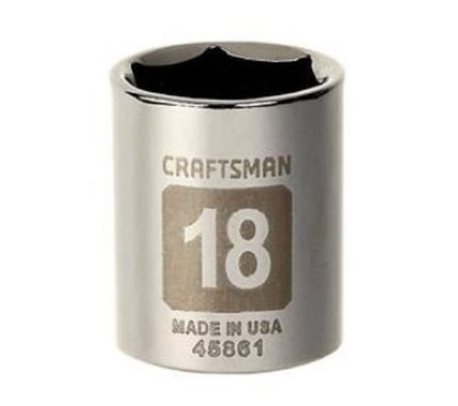 Craftsman 3/8" Drive 18mm Socket, 6-point