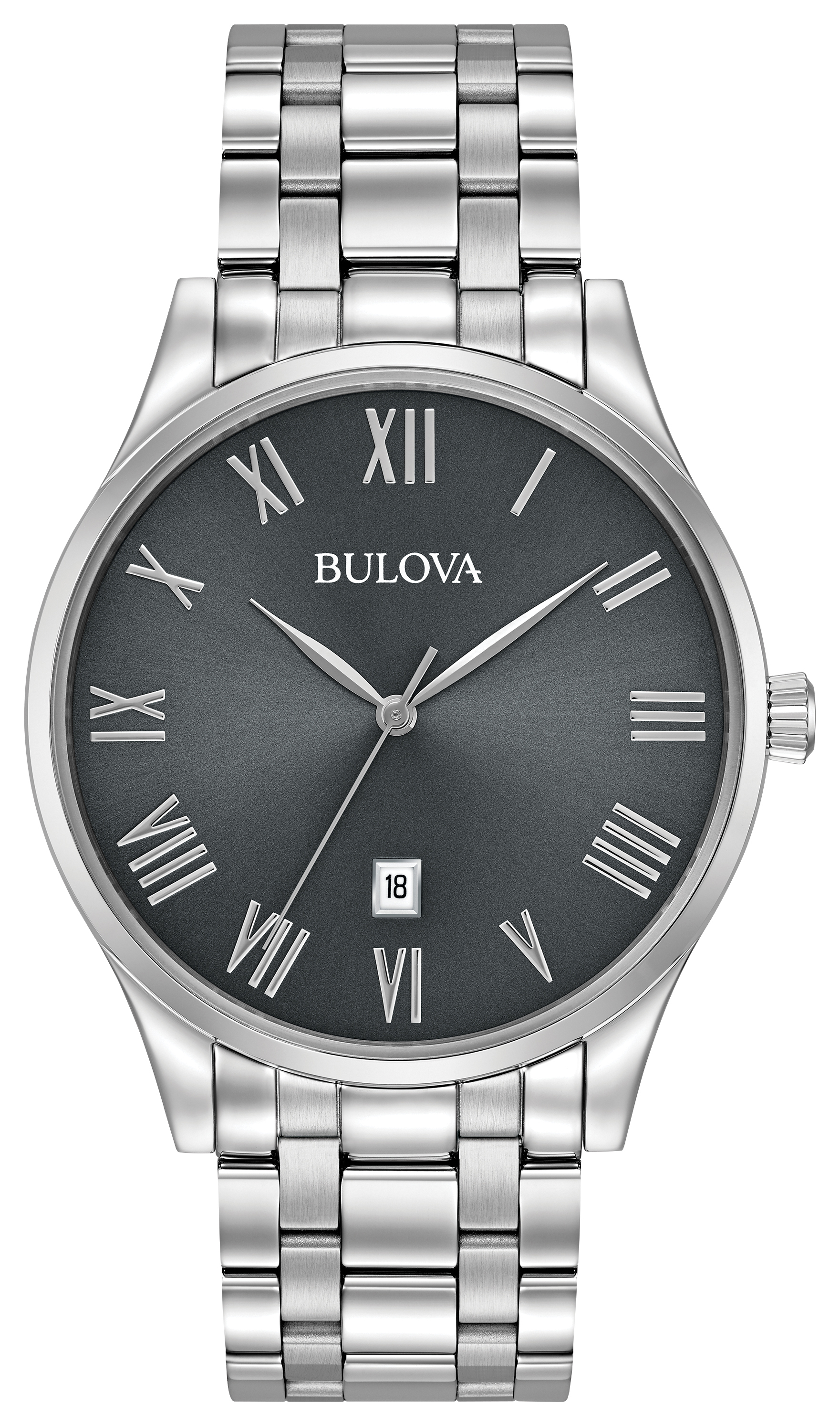 Bulova Men's  Stainless Steel Watch