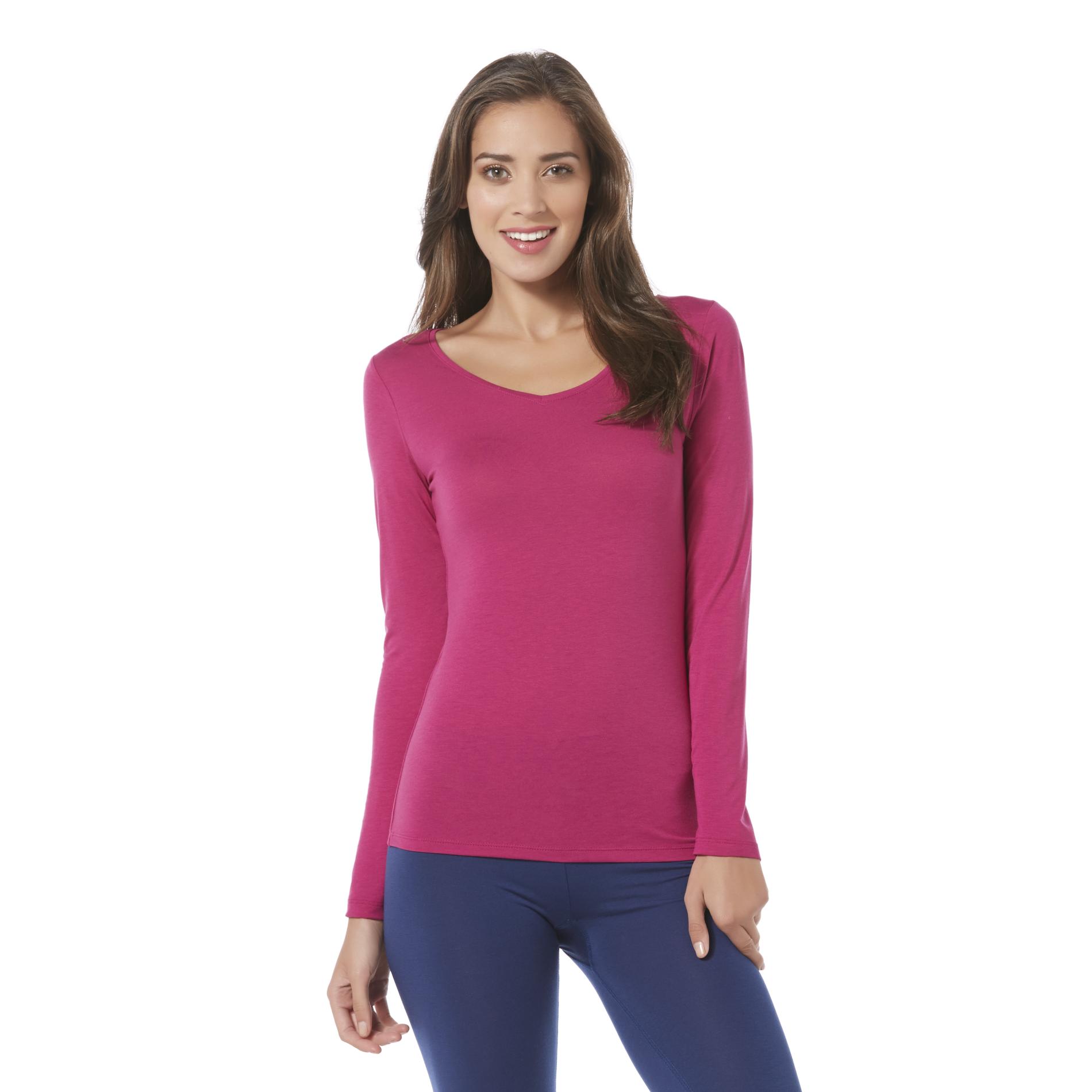 Heatlite Women's V-Neck Thermal Shirt