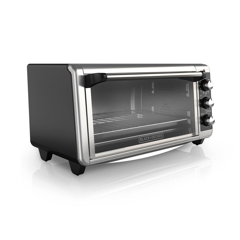 BLACK+DECKER TO3250XSB 8Slice Toaster Oven Black