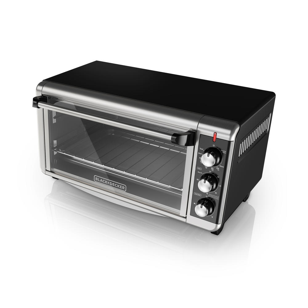 BLACK+DECKER TO3250XSB 8Slice Toaster Oven Black