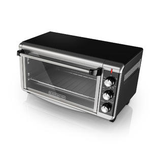 BLACK+DECKER Black & Decker TO1745SSG 4-Slice Natural Convection Toaster  Oven - Quantity 1