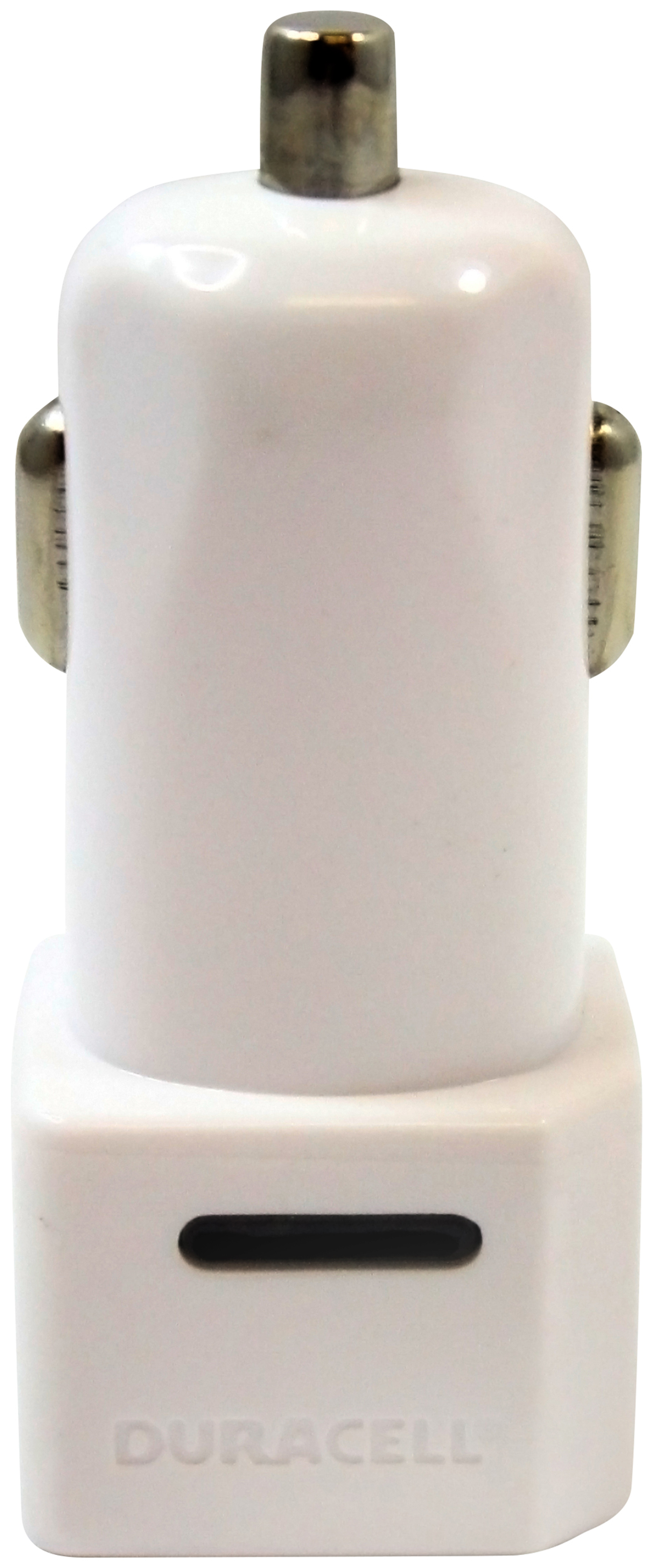 Duracell PRO169 3.1 Amp Dual USB Car Charger - White Duracell PRO169 3.1 Amp Dual USB Car Charger - White