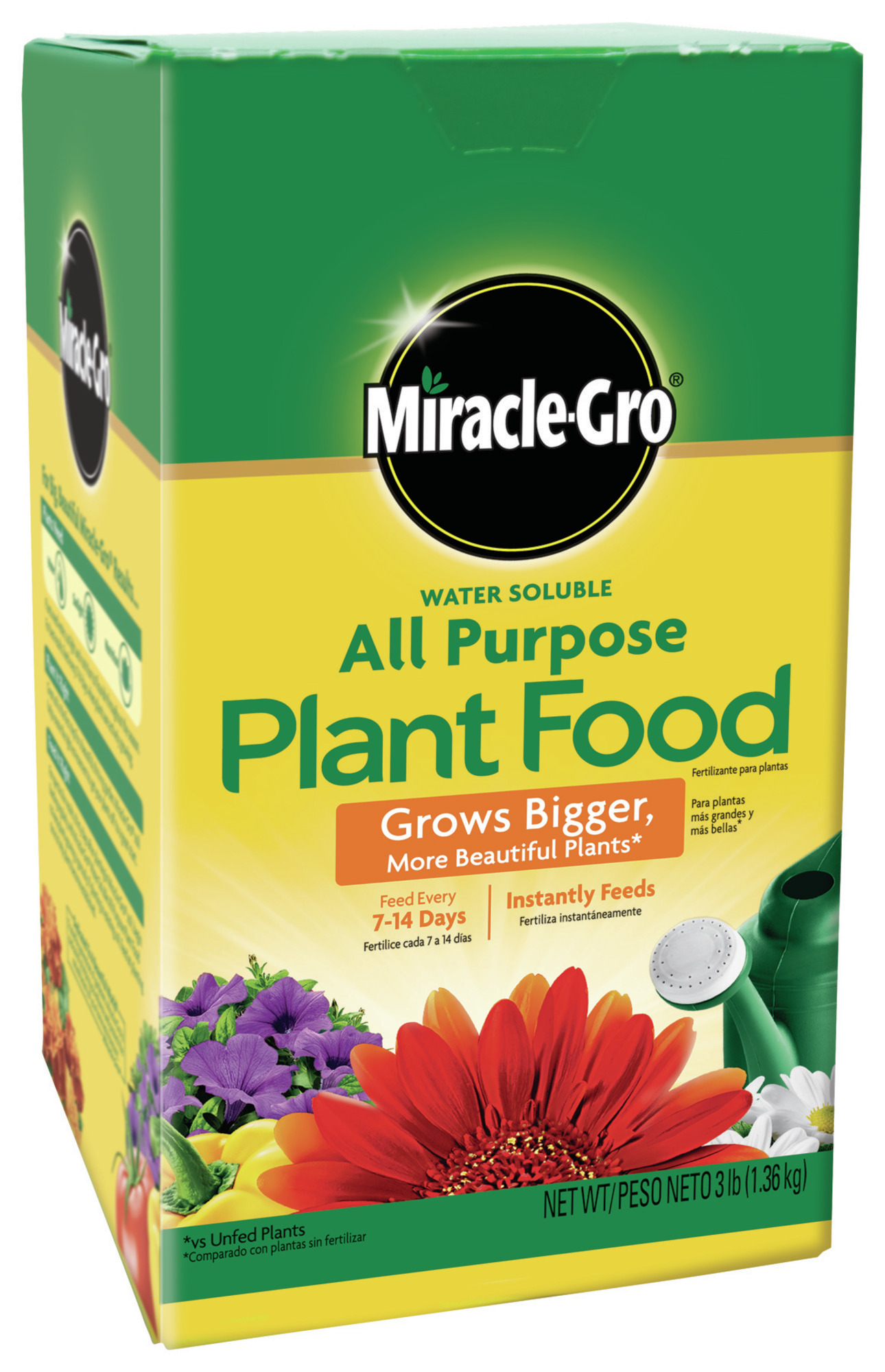Miracle Grow 1000282 Water Soluble All Purpose Plant Food 3 lbs.