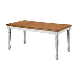 Home Styles Monarch White/Oak Dining Table by Home Styles